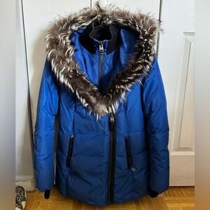 Blue Mackage Coat